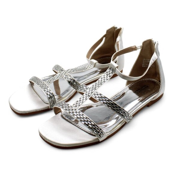 Badgley Mischka Girls Womens Sandals - Picture 5 of 7